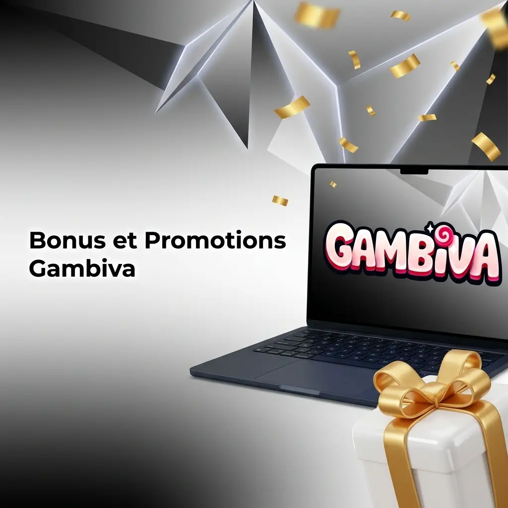 Bonus et promotions Gambiva avec offres de bienvenue casino 800% et sport 300% pour joueurs français