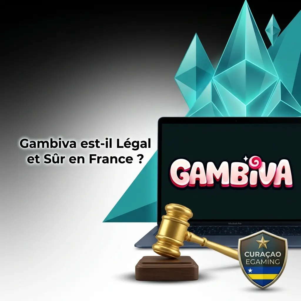 Gambiva casino légal en France, licence Curaçao, SSL 128 bits, jeux certifiés Pragmatic Play et Evolution Gaming